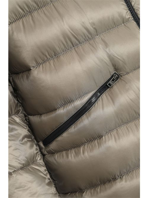 Piumino in nylon trapuntato Grigio chiaro Herno | PI001299U 12020Z9406